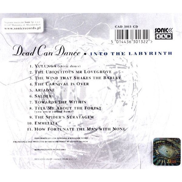 Dead Can Dance Into The Labyrinth [CD] eMAG.ro