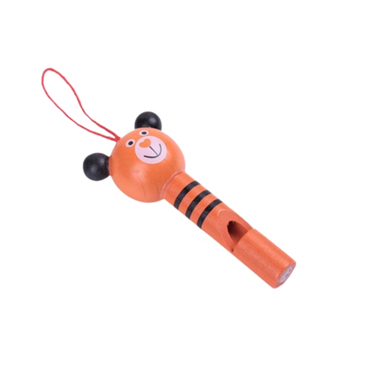 Fluie,r Ahelos, Lemn, Portocaliu, 7 cm