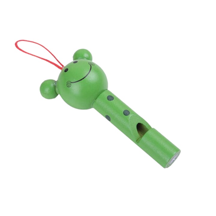 Fluier, Ahelos, Broasca, Lemn, 7 cm, 3+