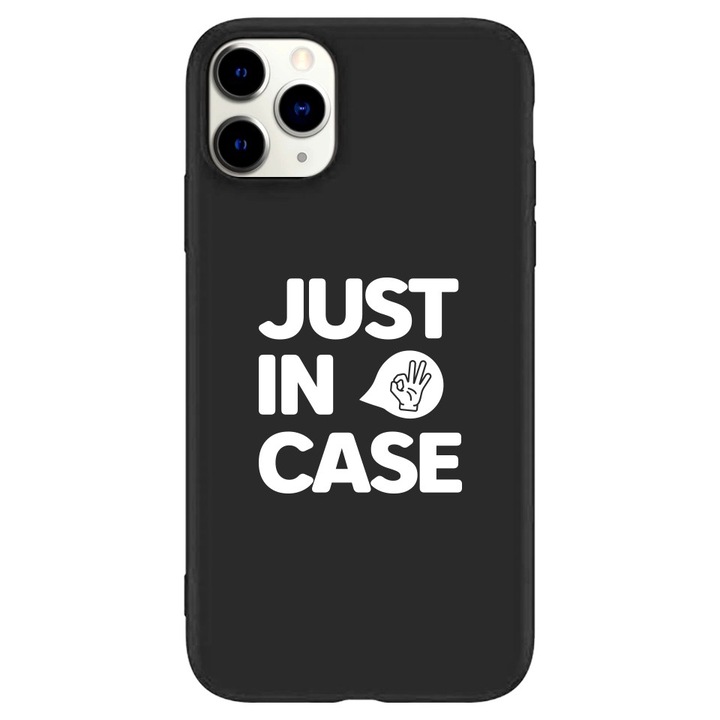 Carcasa Just In Case Model 3 Compatibil Cu iPhone 11 Pro Max - Negru