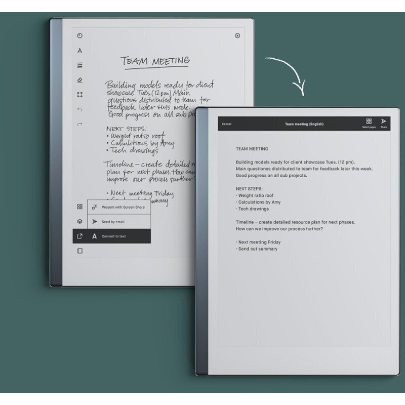 Tableta ePaper reMarkable 2, 10.3