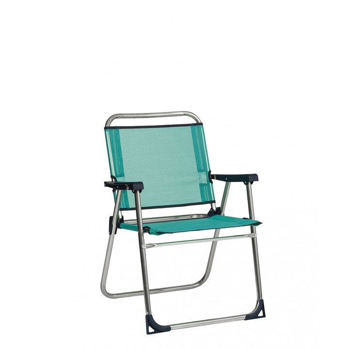 Сгъваем стол, Alco, 631ALF, ниска облегалка, алуминий