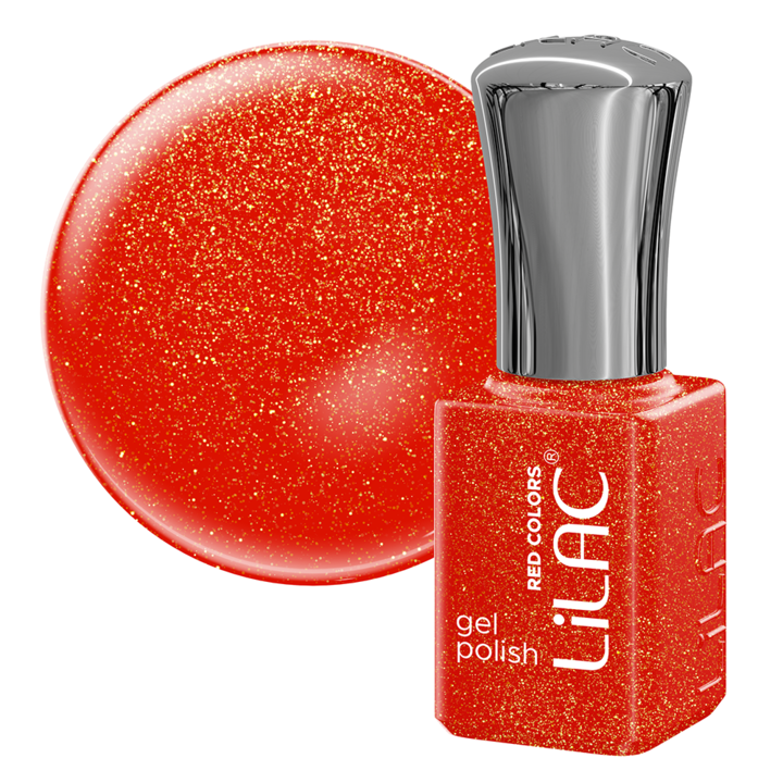 Oja semipermanenta Lilac, colectia Red colors, 6 g, 26, Sparkle Red