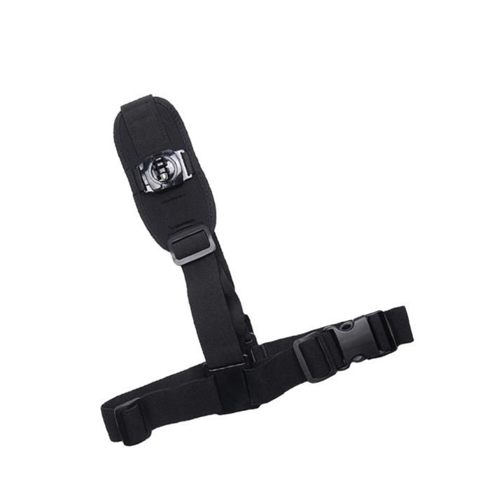 Suport de umar pentru camera, SJCAM, Ajustabil, Negru