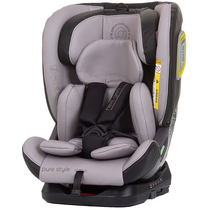 Chipolino Next Gen I-Size autósülés, 40-150 cm, homokszínű, Isofix rendszerrel
