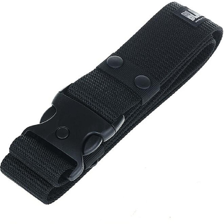 Férfi öv, Izmael, Nylon, 103 cm, Fekete