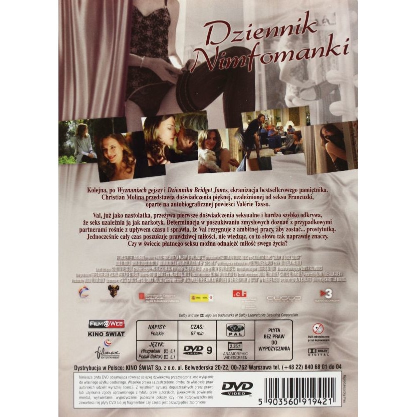 Diario de una ninfómana [DVD] eMAG.bg