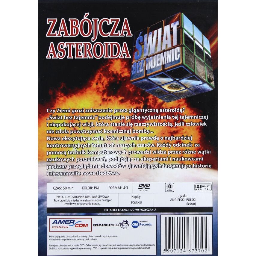 Świat Bez Tajemnic 01: Zabójcza Asteroida [DVD] - eMAG.bg