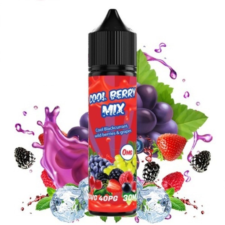 Lichid Tigara Electronica Smokemania - Cool Berry Mix, 30ml, 0mg/ml
