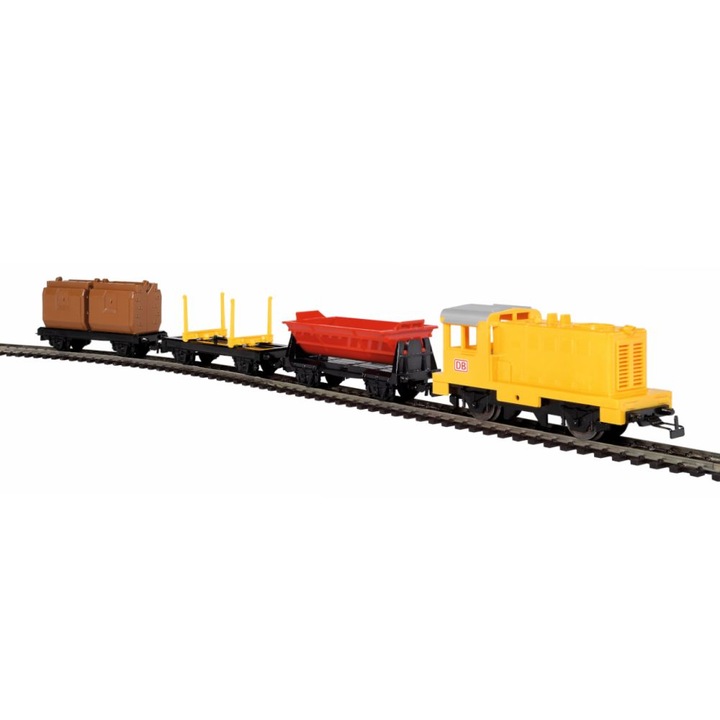 Set trenulet locomotiva/3xvagon, Piko, H0 1:87, Multicolor, 14+