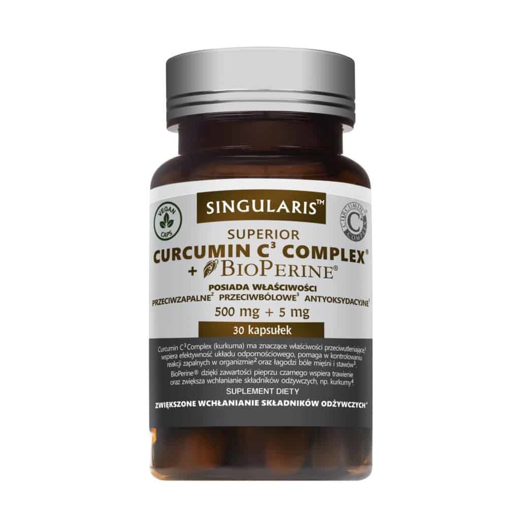 Curcumin C3 Complex Si Bioperine Turmeric, Singularis, 30 Capsule - EMAG.ro