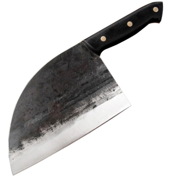 Cutit de bucatarie Sanda, IZMAEL, Otel, 29cm, Negru