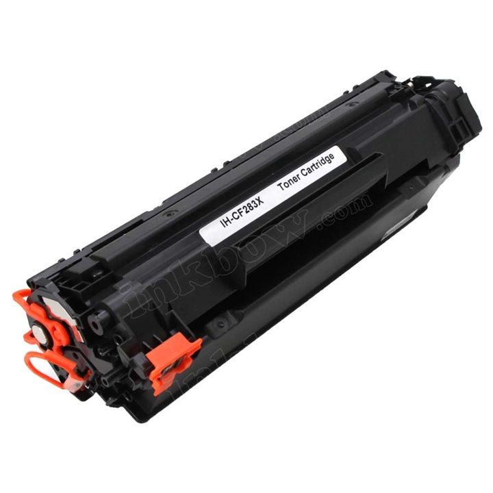 Cartus toner compatibil HP CF283X si Canon CRG737H, estelle ®, negru, pentru M125 M126 M127 M128 M201 M225 M201 M225 MF 211 MF212 MF216 MF217 MF226 MF229 capacitate extinsa 2500 pagini