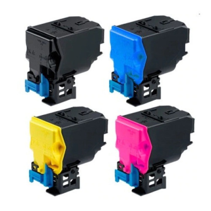 Set 4 cartuse toner Imago Print, compatibile Konica-Minolta TNP-22, multicolor, 24000 pagini