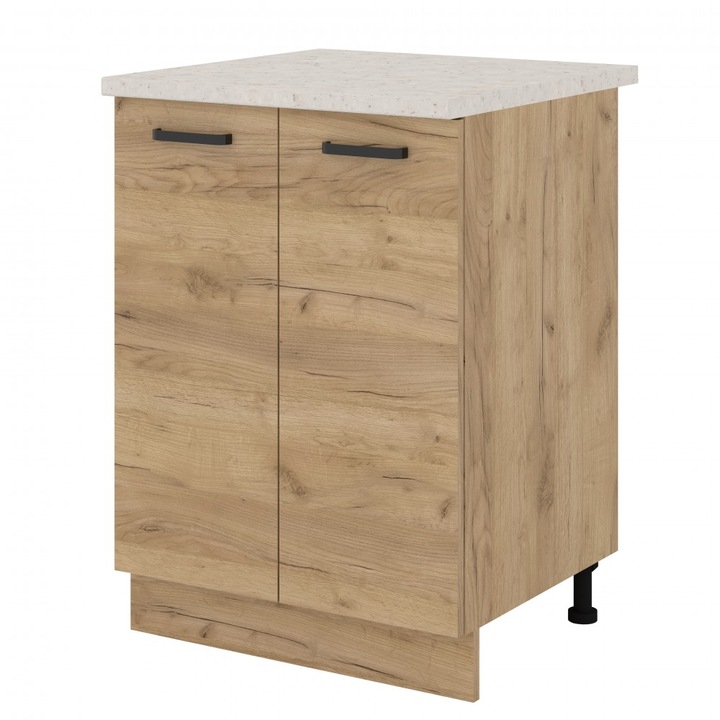 Corp inferior Vio, 60x60x85 cm, stejar aur-K003