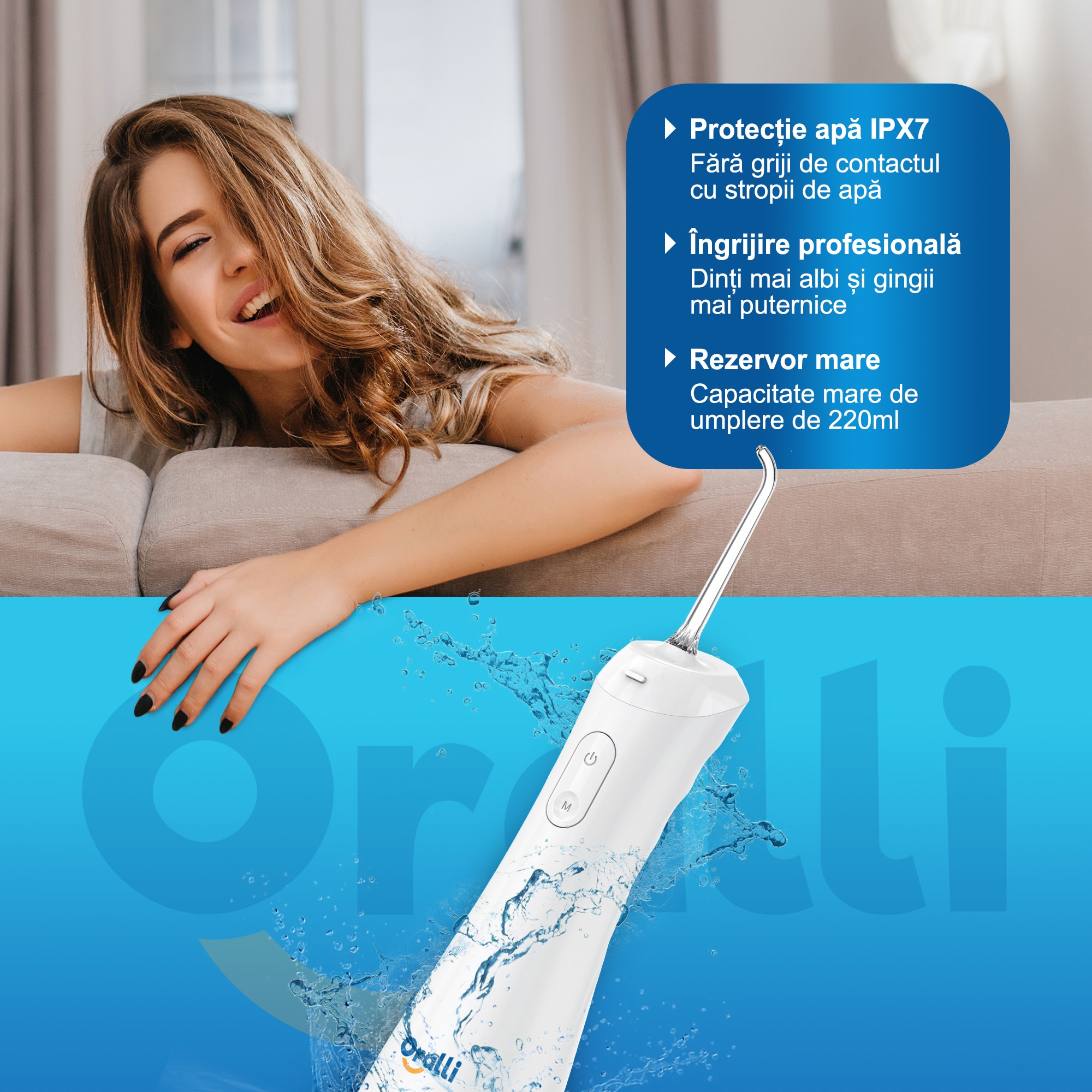 Irigator Oral Profesional Portabil Oralli Family Pentru Dus Bucal 6 irigator-oral-profesional-portabil-oralli-family-pentru-dus-bucal-6