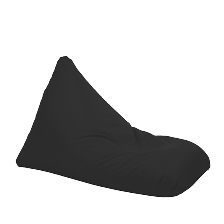 Fotoliu puf tip beanbag Lazyboy, model Lazy, impermeabil, dehusabil, Dirtproof, Interior/exterior, culoare negru