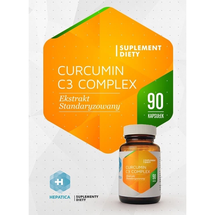 Curcumin C3 Complex Подпомага храносмилането и черния дроб, Hepatica ...