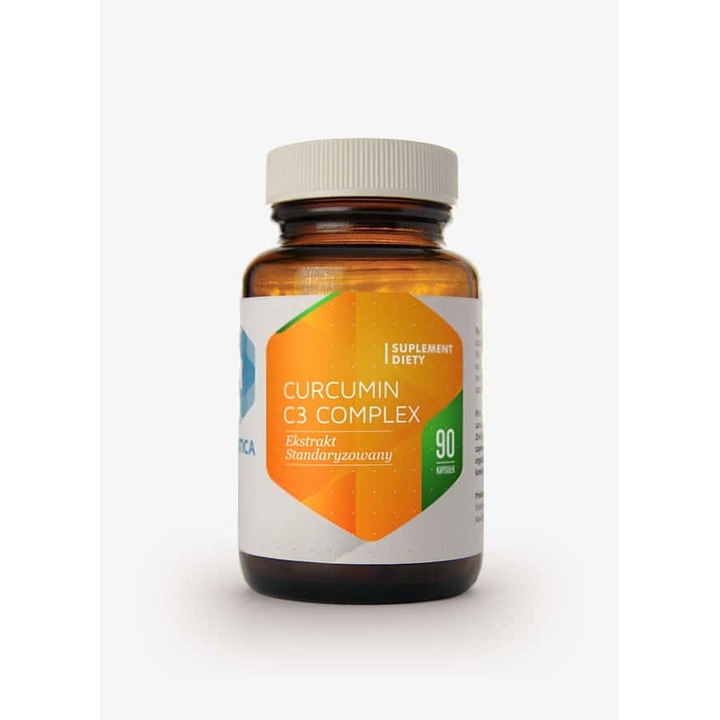 Curcumin C3 Complex Подпомага храносмилането и черния дроб, Hepatica, 90 капсули