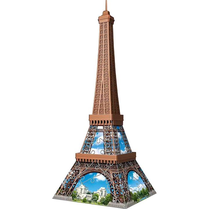 3D пъзел Ravensburger Minis - Айфелова кула, 54 части