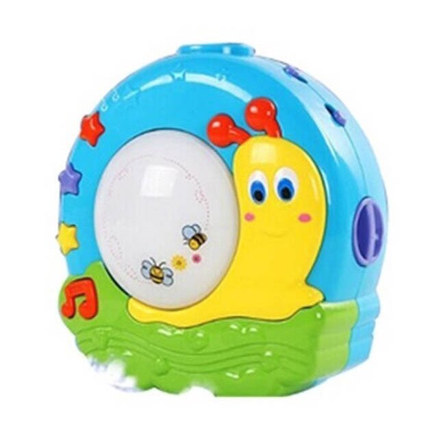 Lampa de veghe cu muzica si proiectii Snail