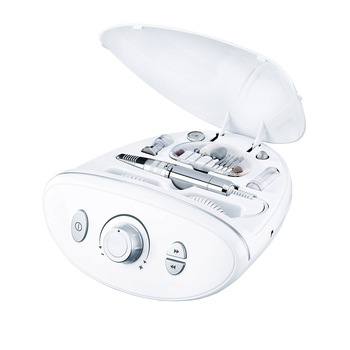 Statie pentru manichiura si pedichiura Beurer MP100, 20.000 RPM, viteza ajustabila, Alb Statie pentru manichiura si pedichiura Beurer MP100, 20.000 RPM, viteza ajustabila, Alb