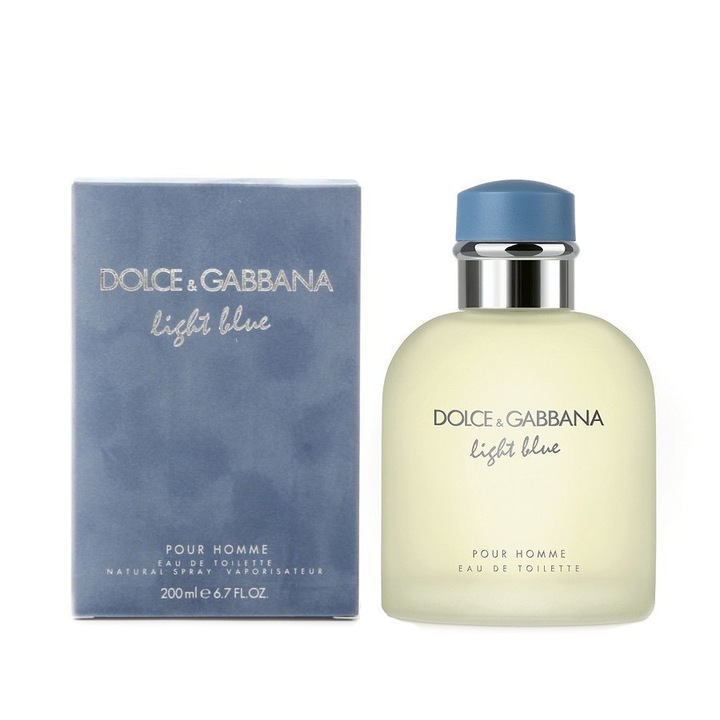 Dolce & Gabanna Light Blue Pour Homme férfi Eau de Toilette, 200 ml