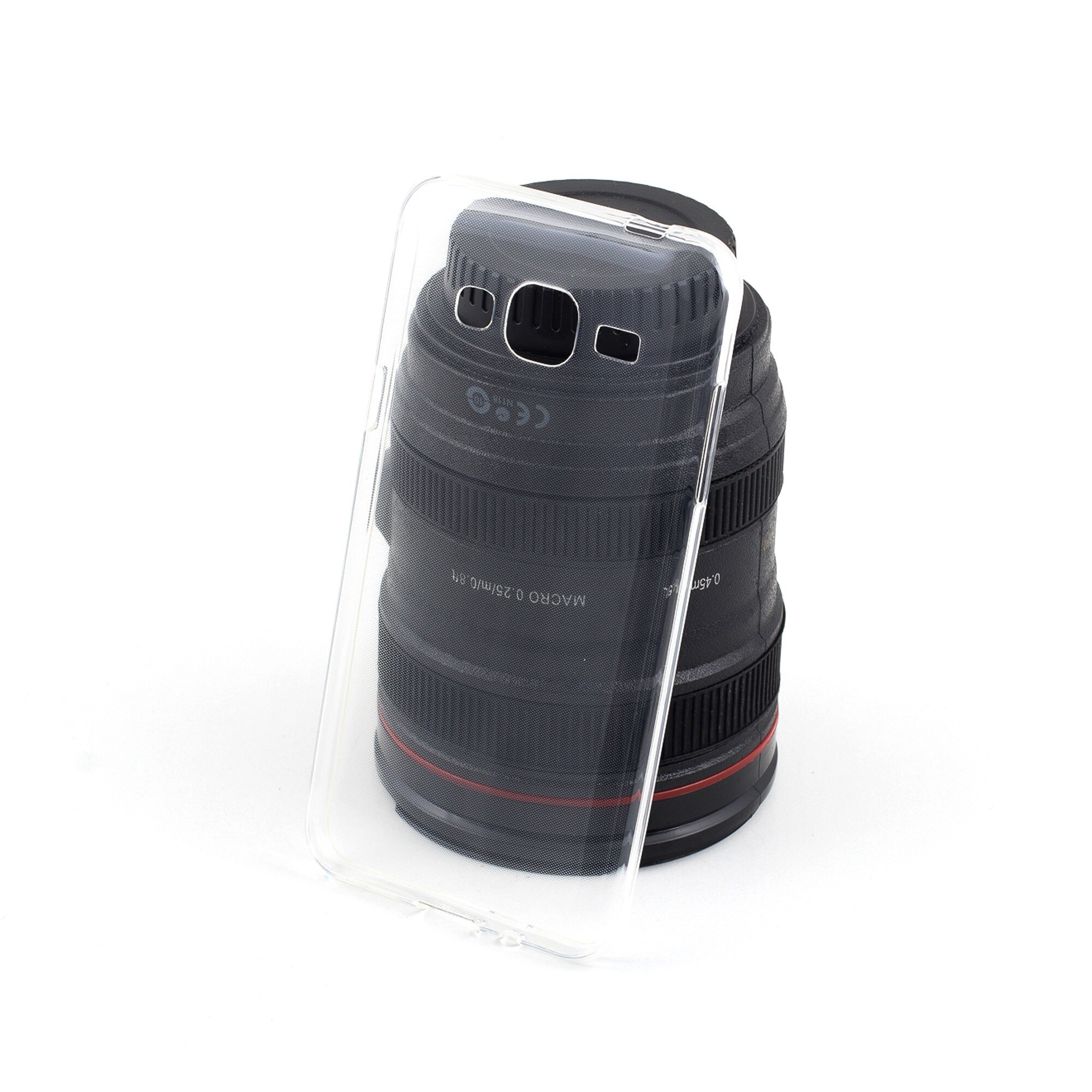 Husa Slim Fit Silicon 0.33mm, Samsung Galaxy J5 2015, Transparent