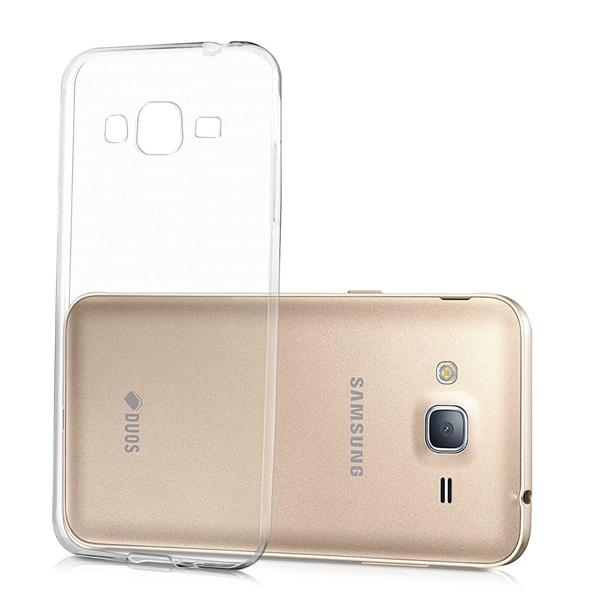Husa Slim Fit Silicon 0.33mm, Samsung Galaxy J3 2016, Transparent