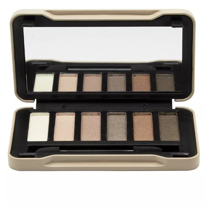 Trusa farduri de ochi, Magic studio, Nudes Essential Collection, 6 culori