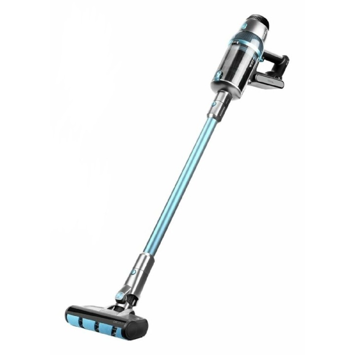 Aspirator vertical, Cecotec, Rockstar, 680 W, 600 ml, Gri/Albastru