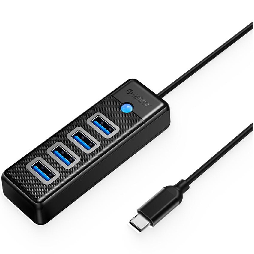UNITEK HUB USB-C H1117B 4 Porte USB-A 3.1 - Adattatore Attivo 10W Per Computer Portatile, Trasferimento Dati Veloce - 2