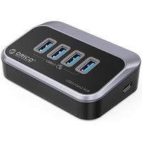 HUB USB Orico M34A-G2, conectori 4xUSB 3.2 GEN2 Type-A, interfata USB Type-C, lungime cablu 50cm