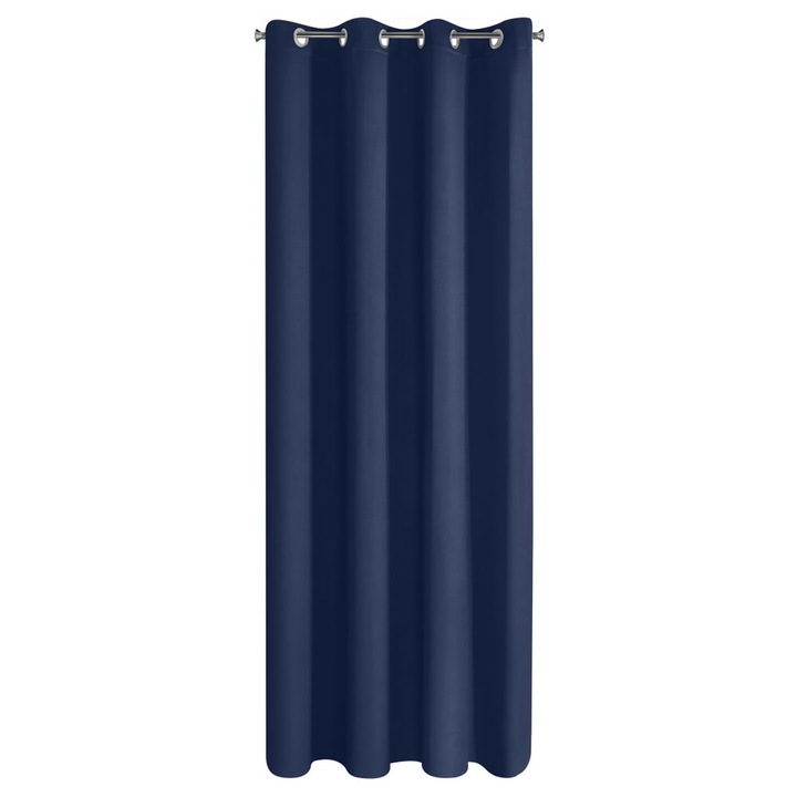 Logan sötétítő függöny Gránátkék 135x250 cm