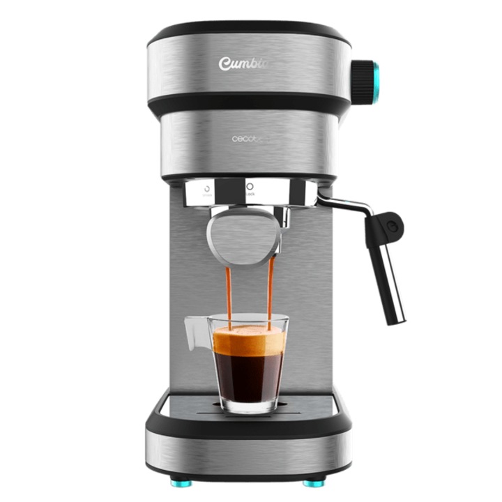 Кафемашина, Cecotec, Cafelizzia 790, 1350 W, 1.2 л, сиво/черно