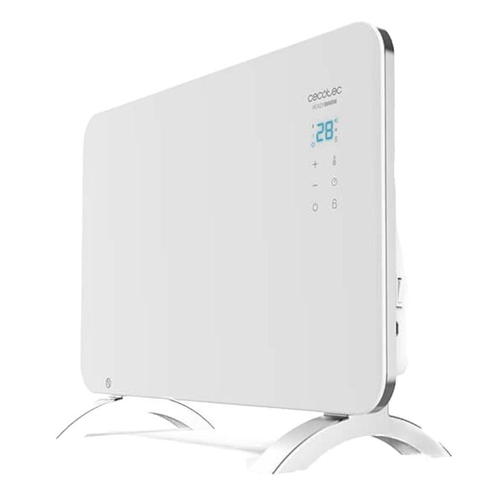 Calorifer electric Ready Warm 6700, Cecotec, 1500 W, Wi-Fi, Alb