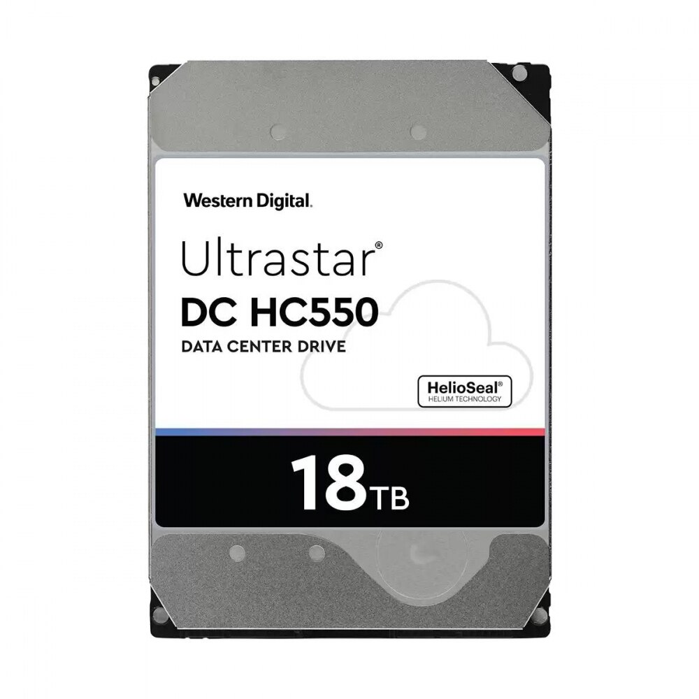 Hard Disk WD Ultrastar DC HC550, 18TB, 7200rpm, 512MB, SATA 3