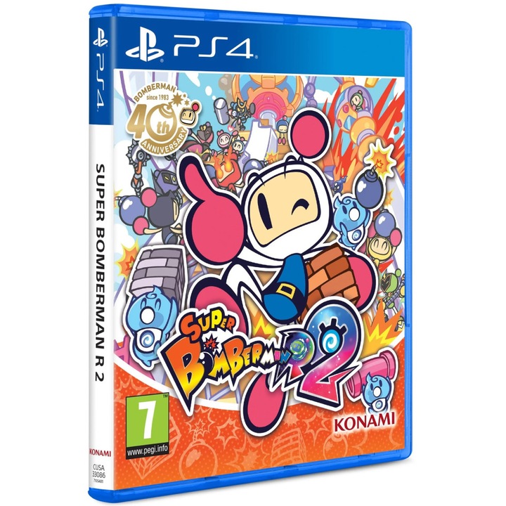 Игра KONAMI Super Bomberman R 2, за PlayStation 4