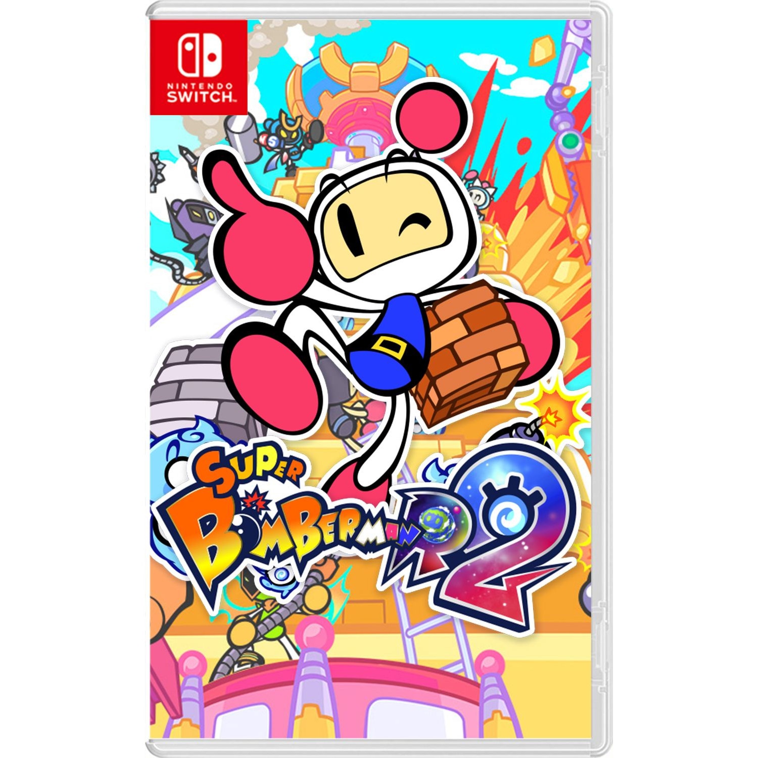 Bomberman Switch Nintendo за R Игра KONAMI Super 2,