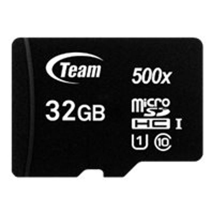 Team - flash memory card - 32 GB - microSDHC UHS-I (TUSDH32GCL10U03)