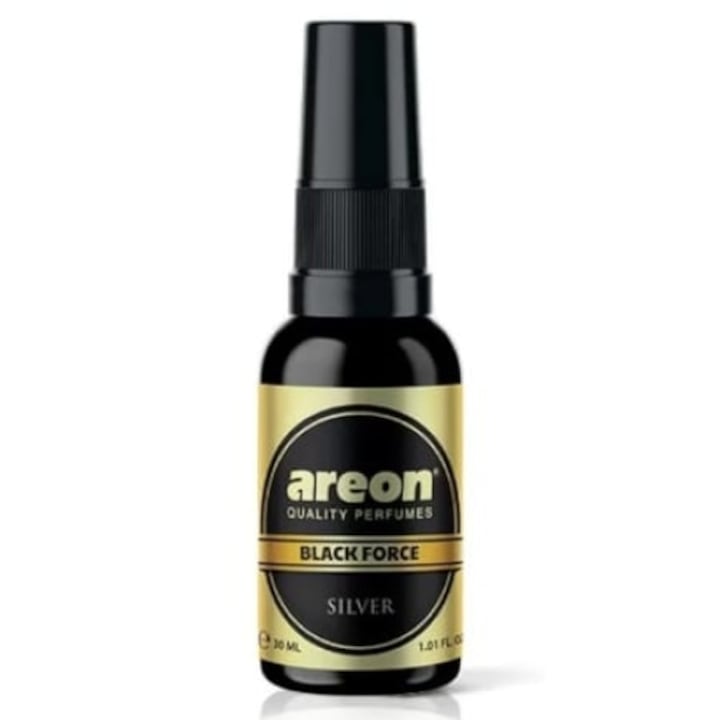 Odorizant Areon Perfume Spray Black Force Silver 30ml