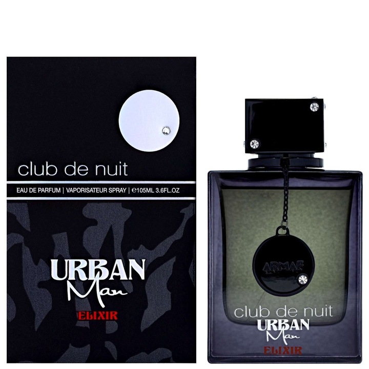 Парфюмна вода за мъже Armaf Club De Nuit Urban Man Elixir, 105 мл