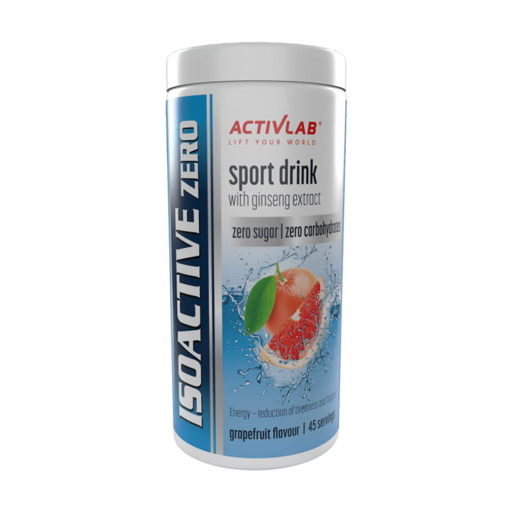 Electroliti, Activlab Isoactive ZERO, grapefruit, 225g