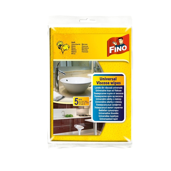 Set 5 x Lavete Universale Vascoza Fino x 5 Bucati