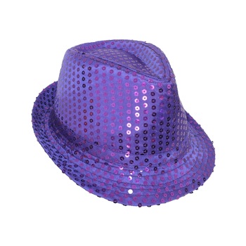 Palarie party cu paiete - violet, Radar 161120 Palarie party cu paiete - violet, Radar 161120