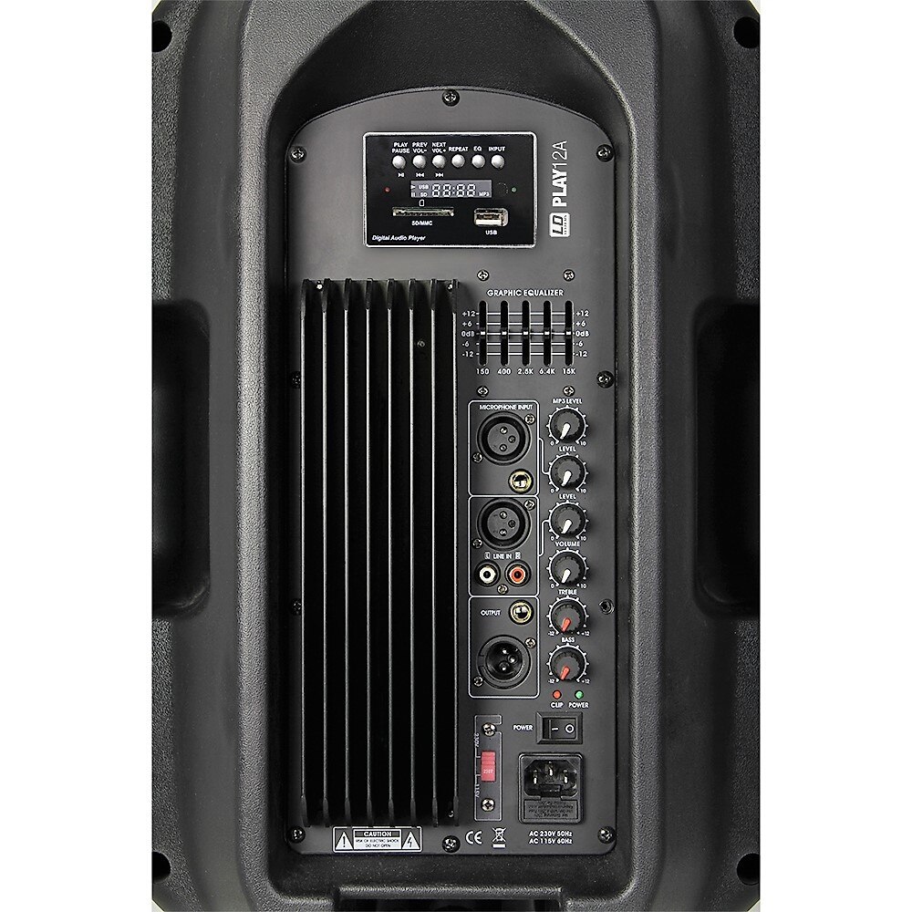 Boxa activa 12" cu MP3 Player incorporat Play 12 A LD SYSTEMS - eMAG.ro