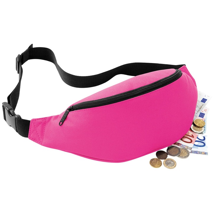 Bulitáska, Ronic, 2 zsebes, unisex, fukszia