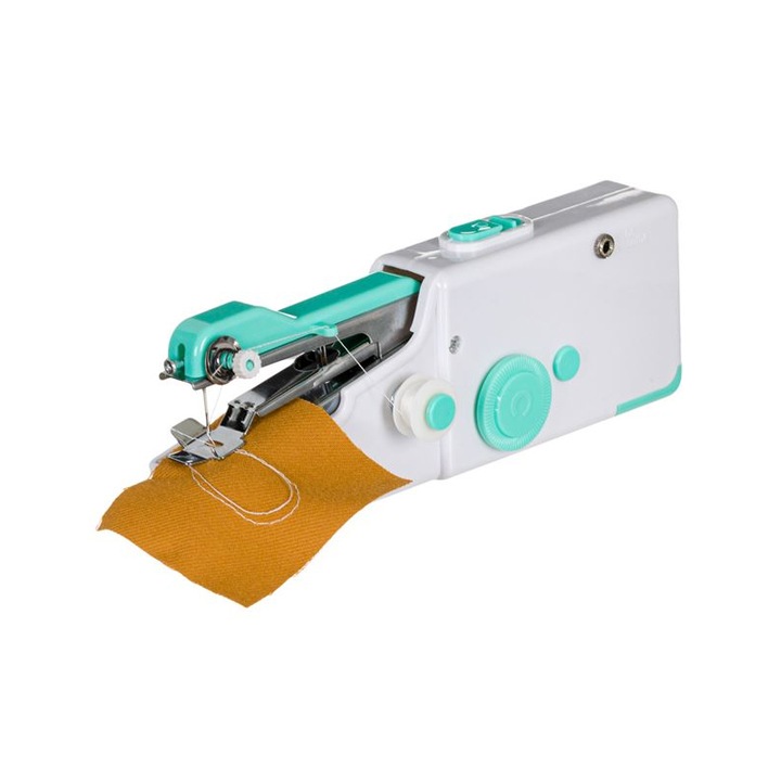 Varrógép Varró, Kézi, Hordozható, Műanyag, Fehér