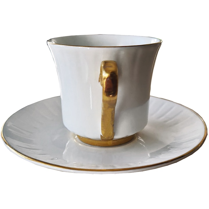 Сервиз кафе SmartDecor 11261 Gold, Порцелан, 80 мл, 12 части