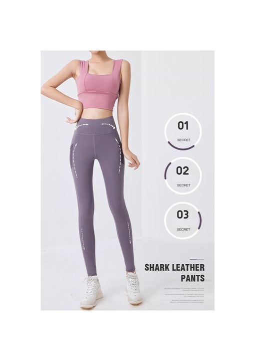 Colanti dama, Izmael, Poliester, Mov - 65497, Violet